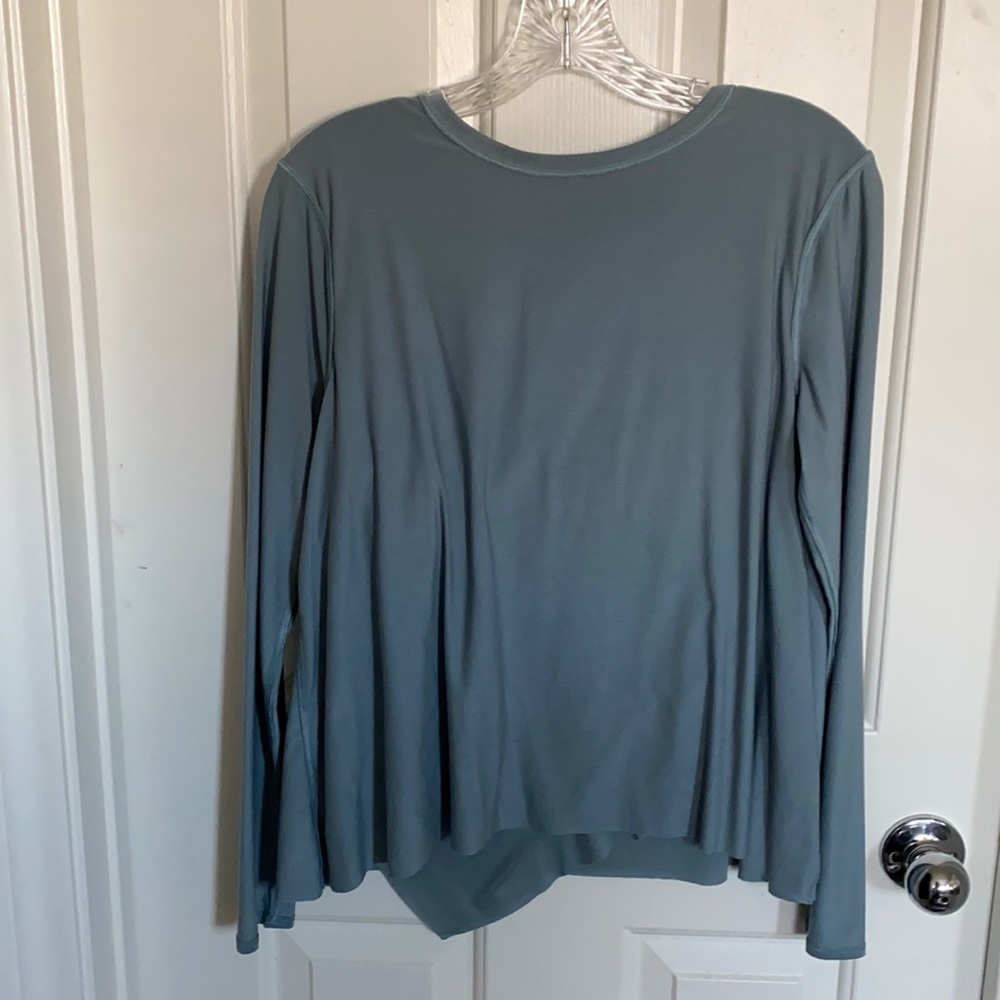 Blue Grey Lululemon long sleeve shirt